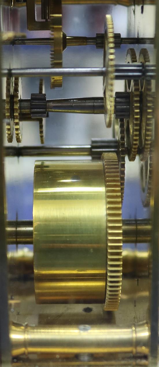 Cased carriage clock